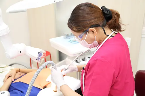 メンテナンスの様子