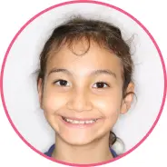 症例１のお子様のお写真