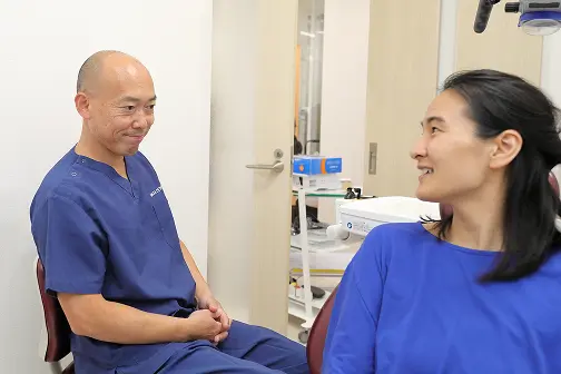 院長によるカウンセリングの様子